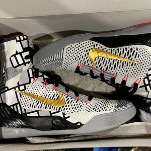 Nike Kobe 9 Elite Gold 'Fundamentals' - Size 11, DS